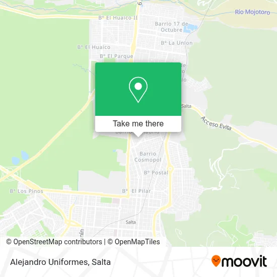 Alejandro Uniformes map