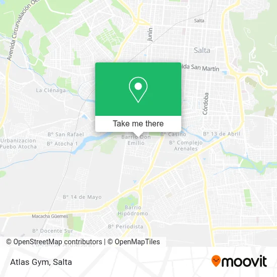 Atlas Gym map