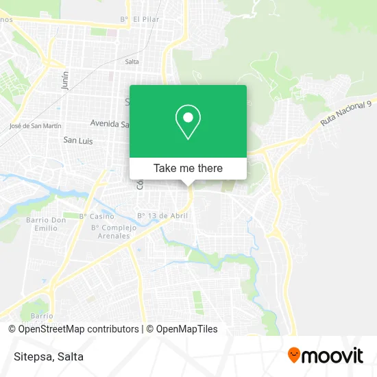 Sitepsa map