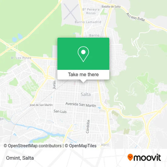 Omint map
