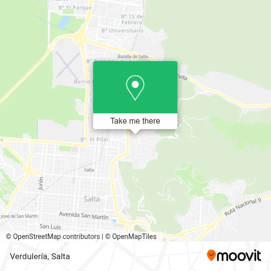 Verdulería map