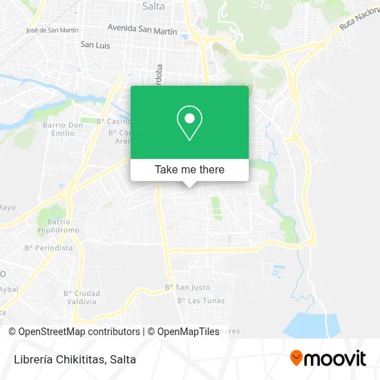 Librería Chikititas map