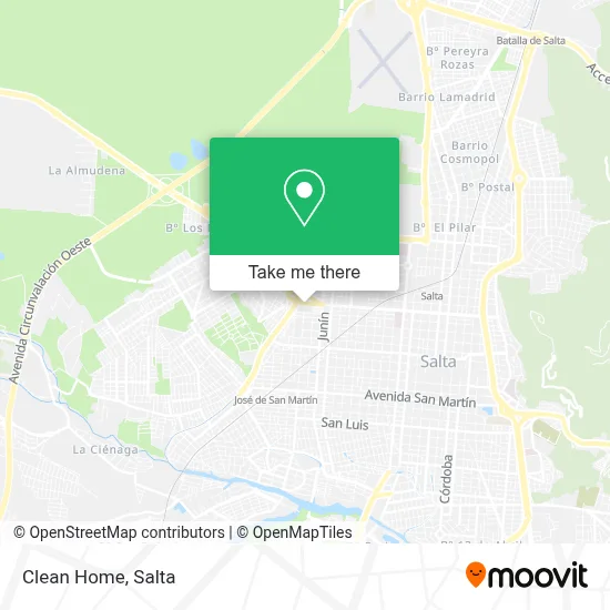 Clean Home map