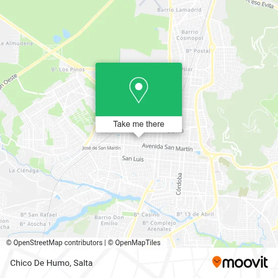 Chico De Humo map