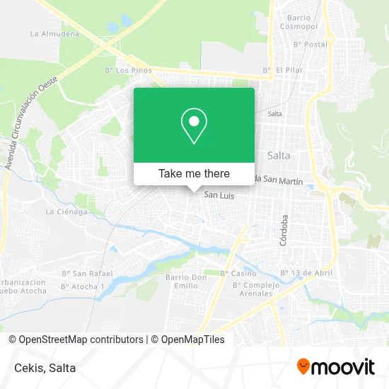 Cekis map