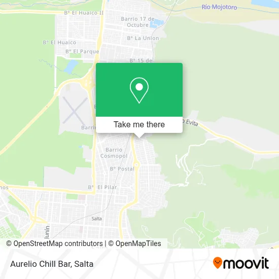 Aurelio Chill Bar map