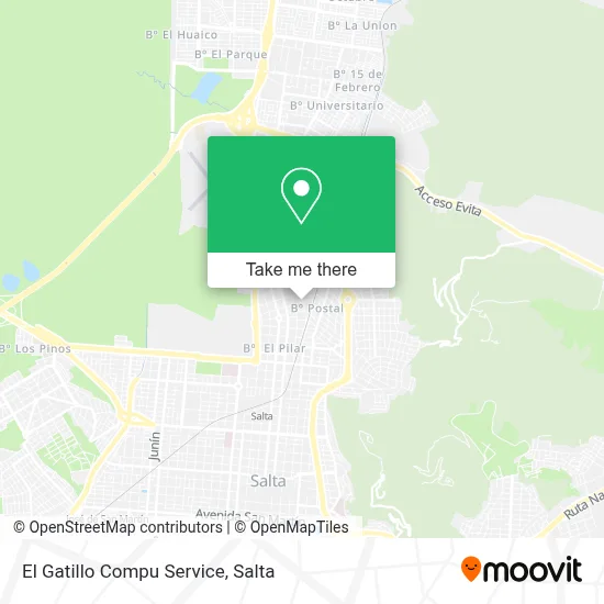 El Gatillo Compu Service map