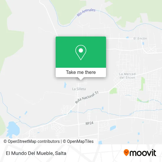 El Mundo Del Mueble map