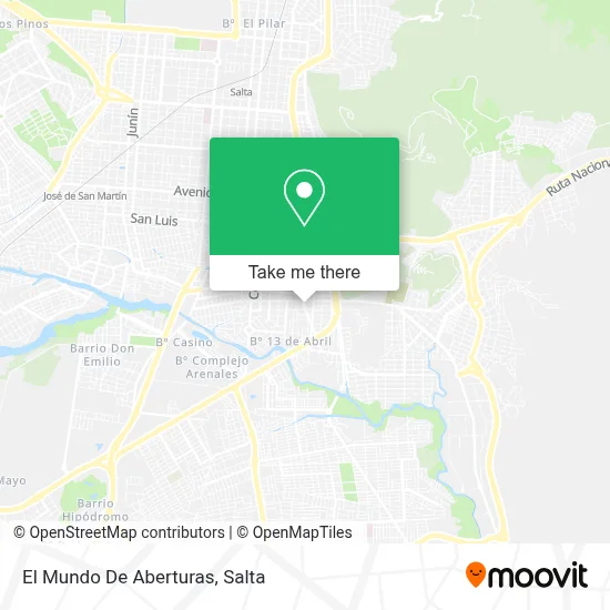 El Mundo De Aberturas map