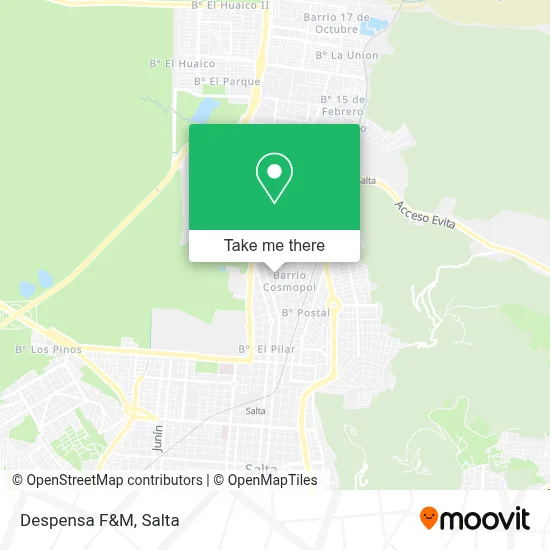 Despensa F&M map