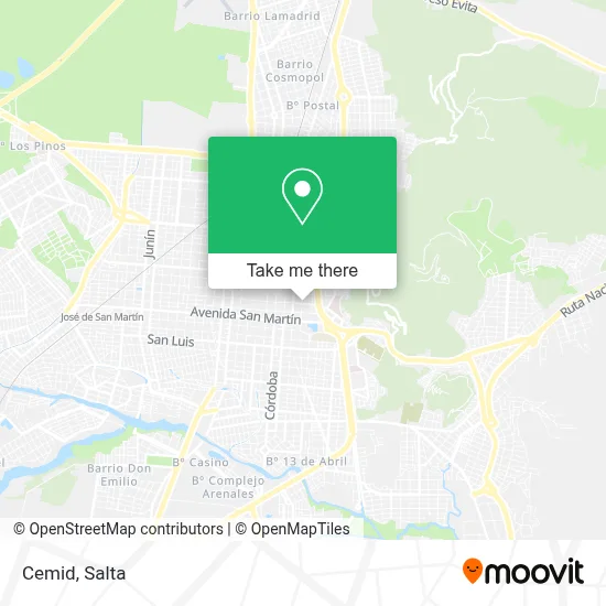 Cemid map