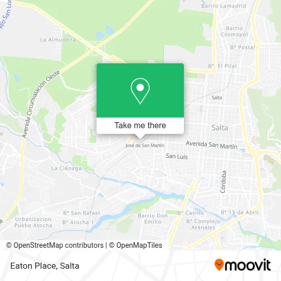 Eaton Place map