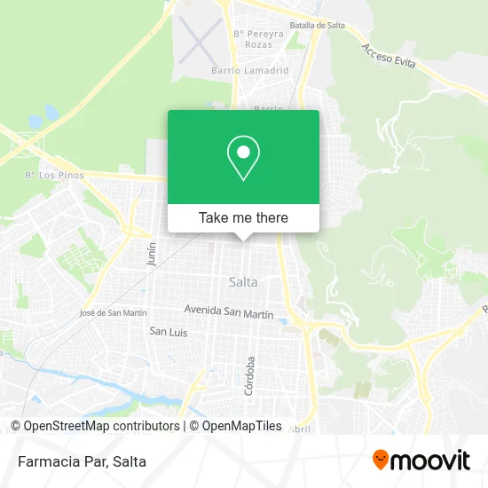 Farmacia Par map