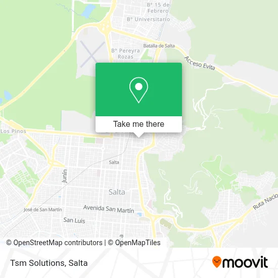 Tsm Solutions map