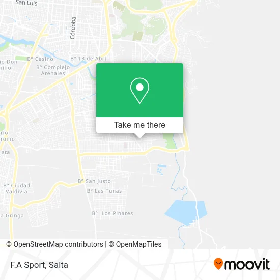 F.A Sport map