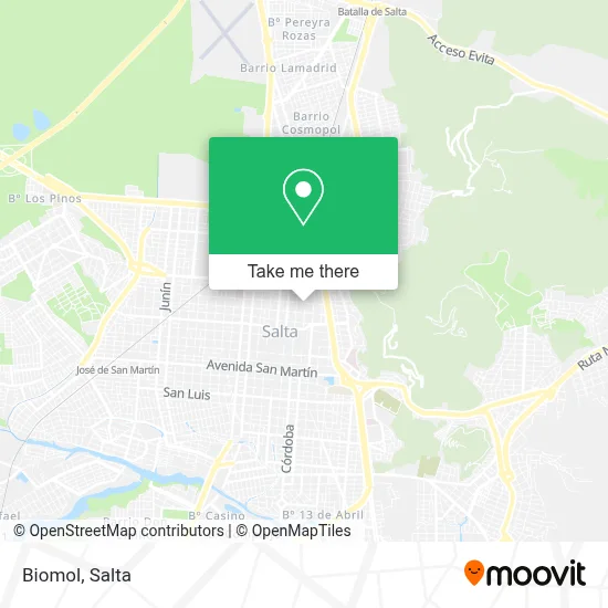 Biomol map