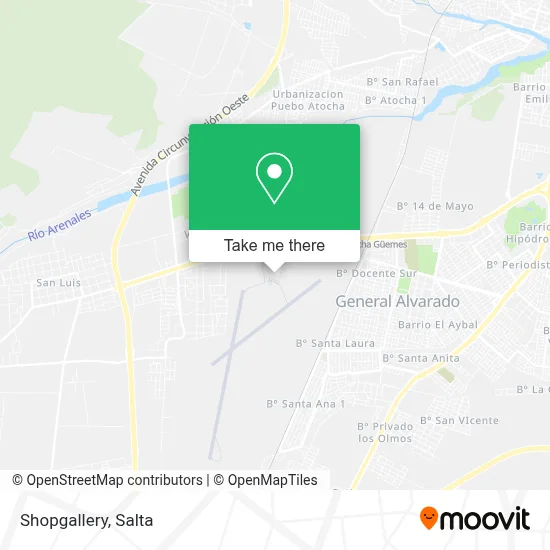 Shopgallery map