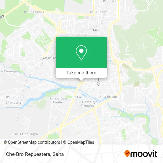 Che-Bro Repuestera map