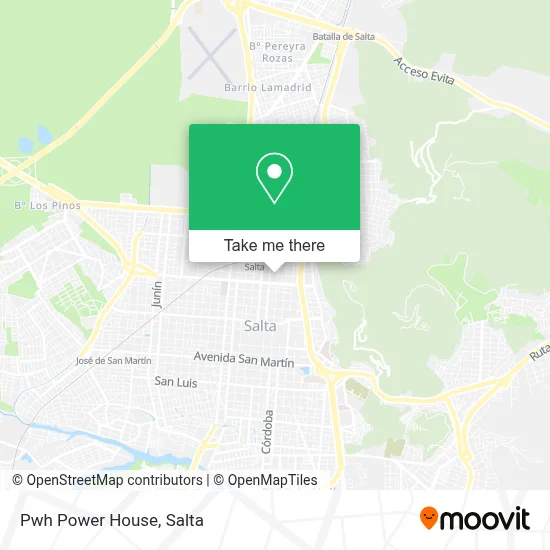Pwh Power House map