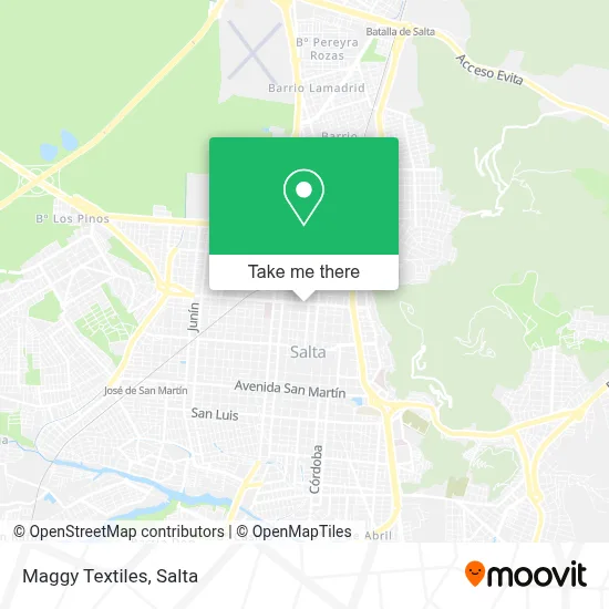 Maggy Textiles map
