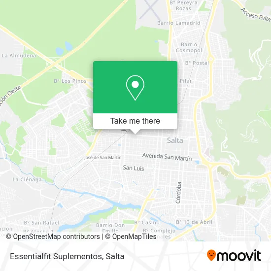 Essentialfit Suplementos map