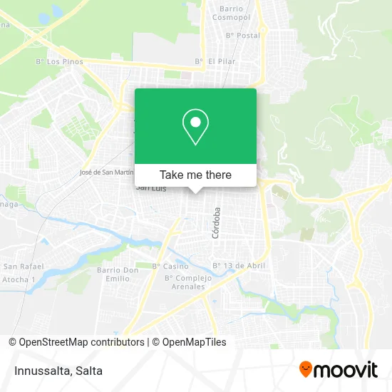 Innussalta map