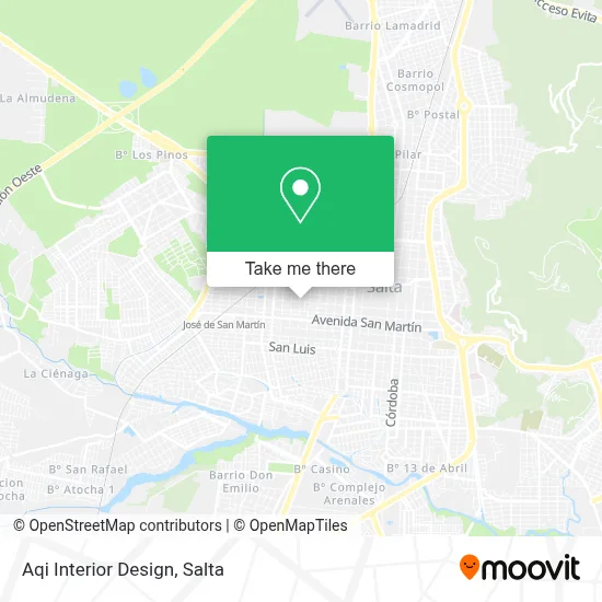 Aqi Interior Design map