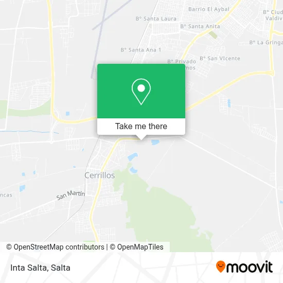 Inta Salta map