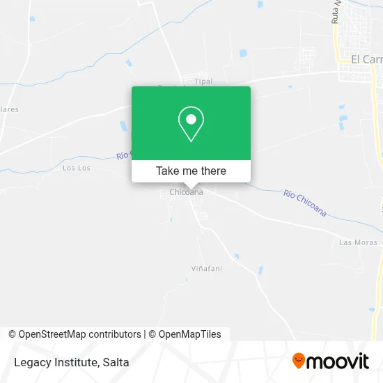 Legacy Institute map