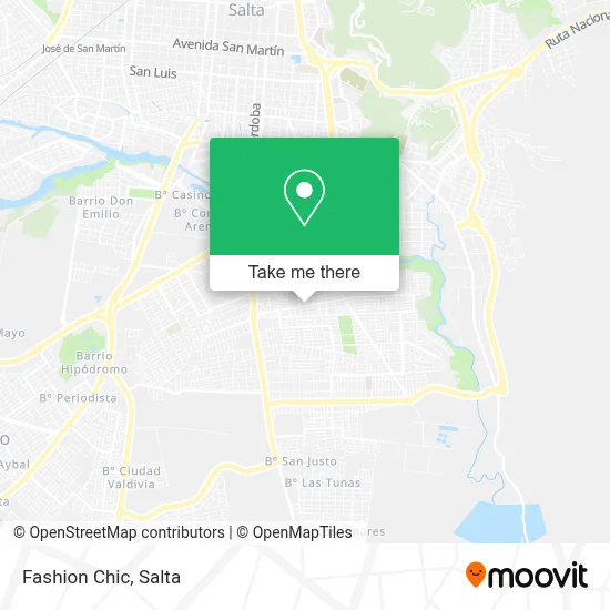 Fashion Chic map