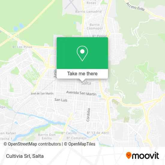 Cultivia Srl map