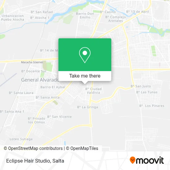 Eclipse Hair Studio map