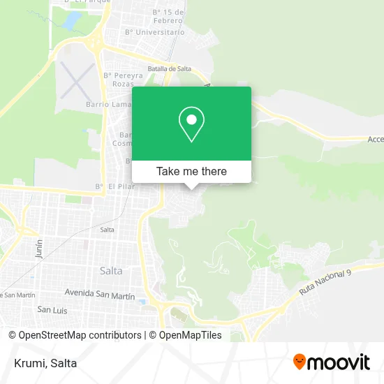 Krumi map