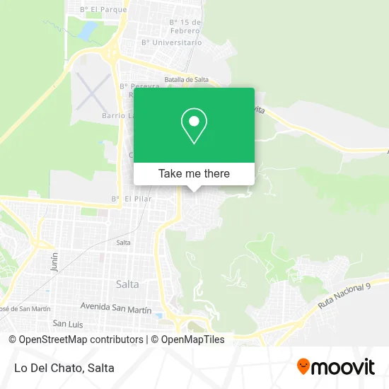 Lo Del Chato map