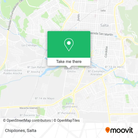 Chipilones map