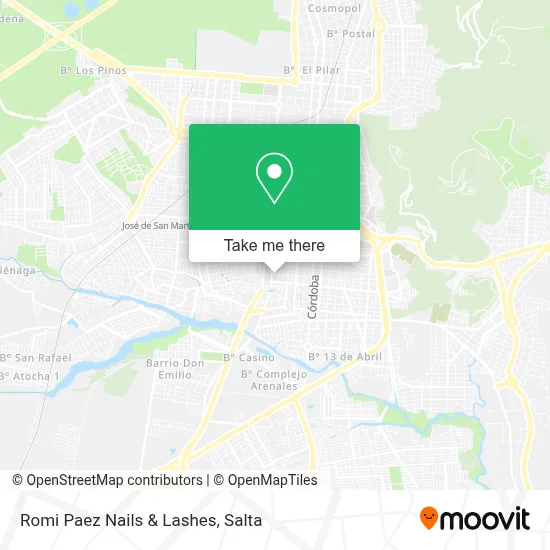 Romi Paez Nails & Lashes map