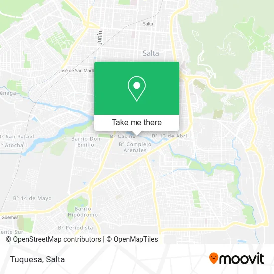 Tuquesa map
