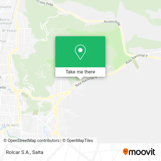 Rolcar S.A. map