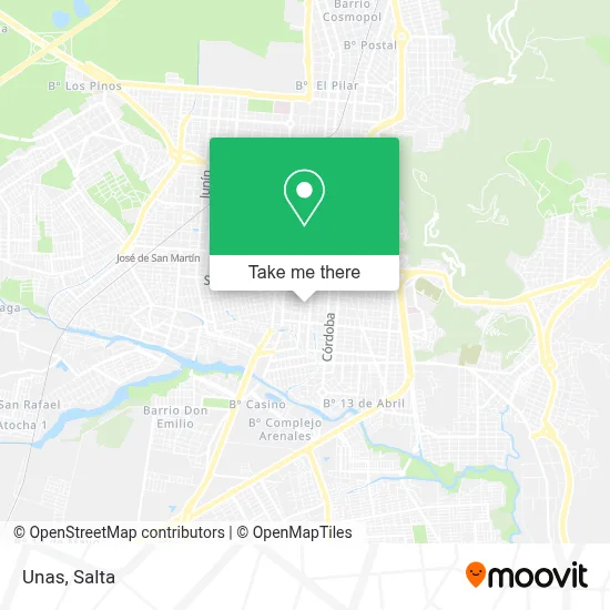 Unas map