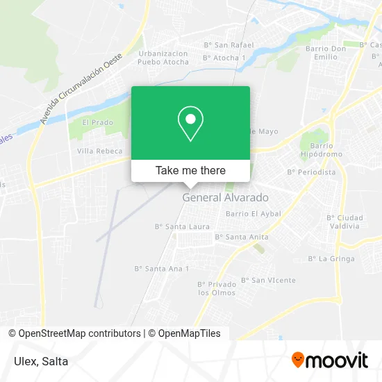 Ulex map