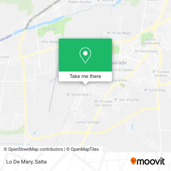 Lo De Mary map