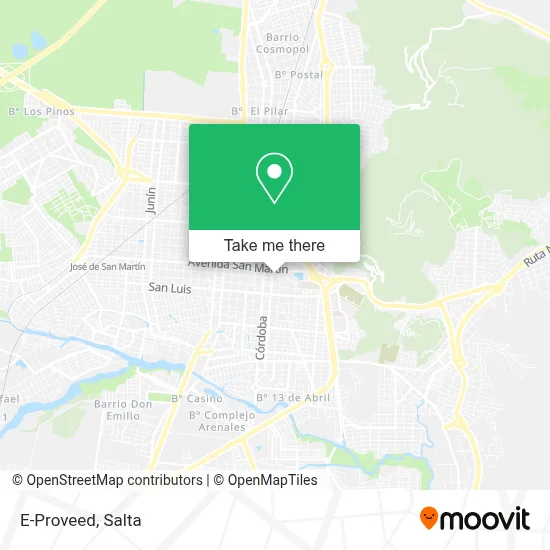 E-Proveed map