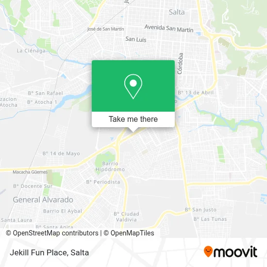 Jekill Fun Place map