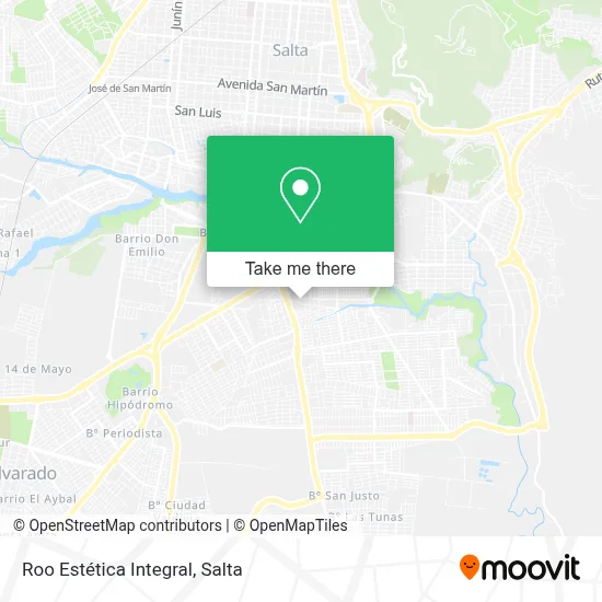 Roo Estética Integral map