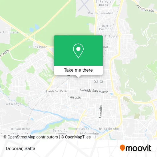 Decorar map