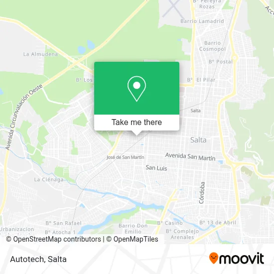 Autotech map