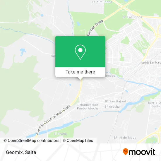 Geomix map