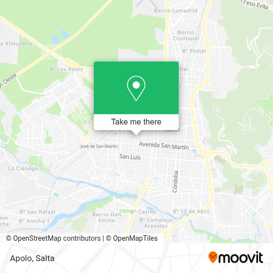 Apolo map