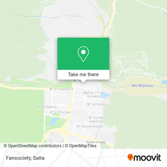 Fansociety map