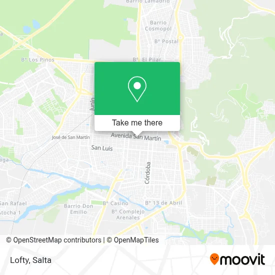 Lofty map
